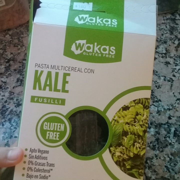 photo of Wakas Pasta Multicereal con Kale shared by @violee on  27 Oct 2021 - review