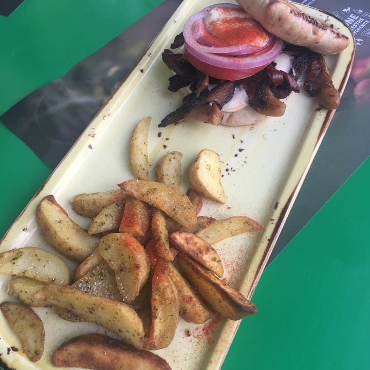 review photo of Athens Vegan Burgers mushrooms pannini shared by @noun on 17 Aug 2022 - review