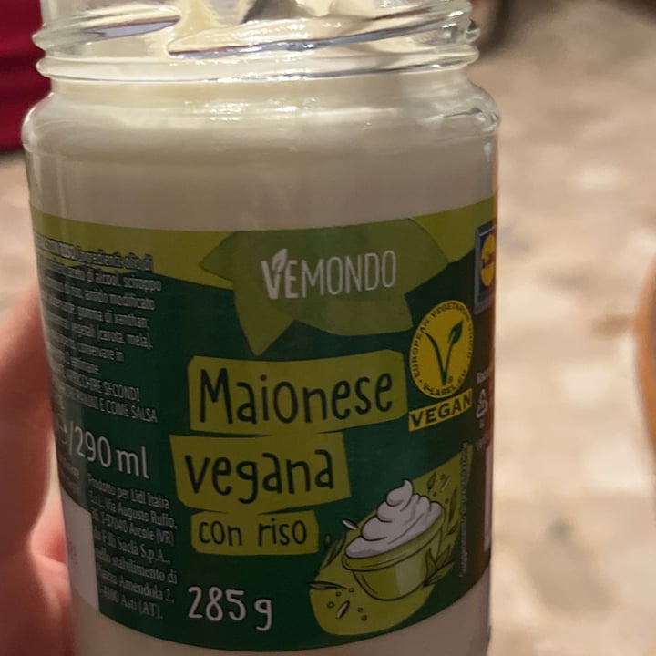 photo of Vemondo Maionese vegana con riso shared by @amolevacche on  02 May 2022 - review