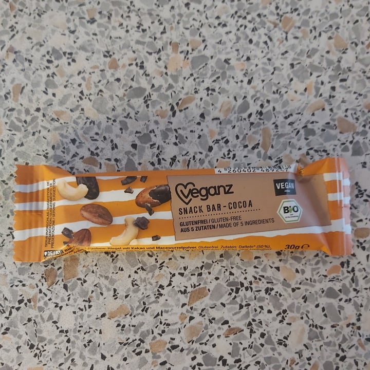 review photo of Veganz Snack Bar Cocoa shared by @tonja on 31 Dec 2020 - review