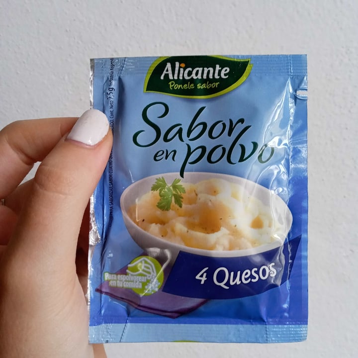photo of Alicante Sabor en Polvo 4 Quesos shared by @gianellalapalma on  15 Dec 2020 - review