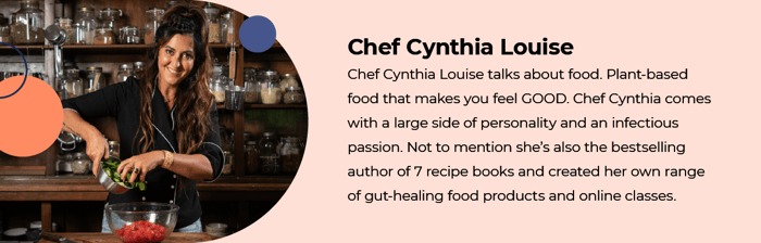 Chef Cynthia Louise