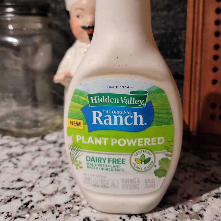 photo of Hidden Valley Ranch Dairy Free Ranch Dressing shared by @wetfur on  13 Jul 2022 - review