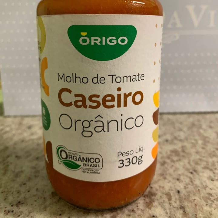 photo of Origo Molho De Tomate Orgânico Premium shared by @claudiacosentino on  10 Jun 2022 - review