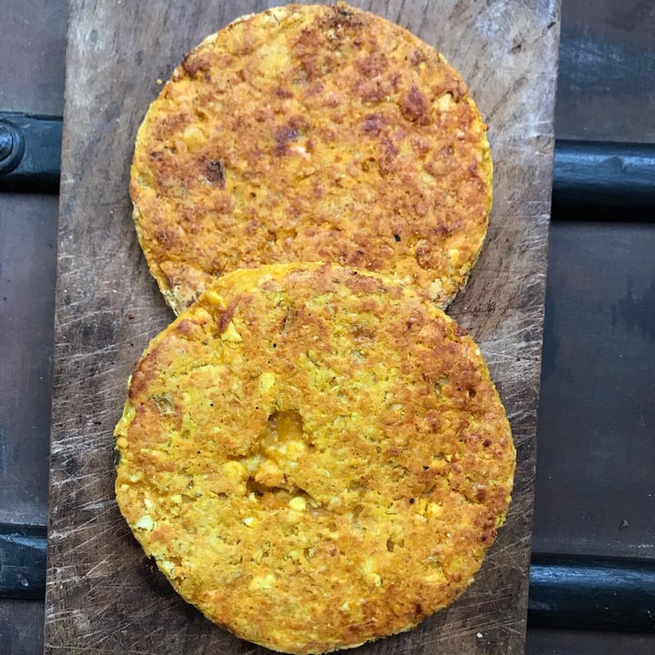 review photo of Vegan_morfi Medallón Garbanzos Y Calabaza shared by @veganmorfi on 15 Dec 2021 - review