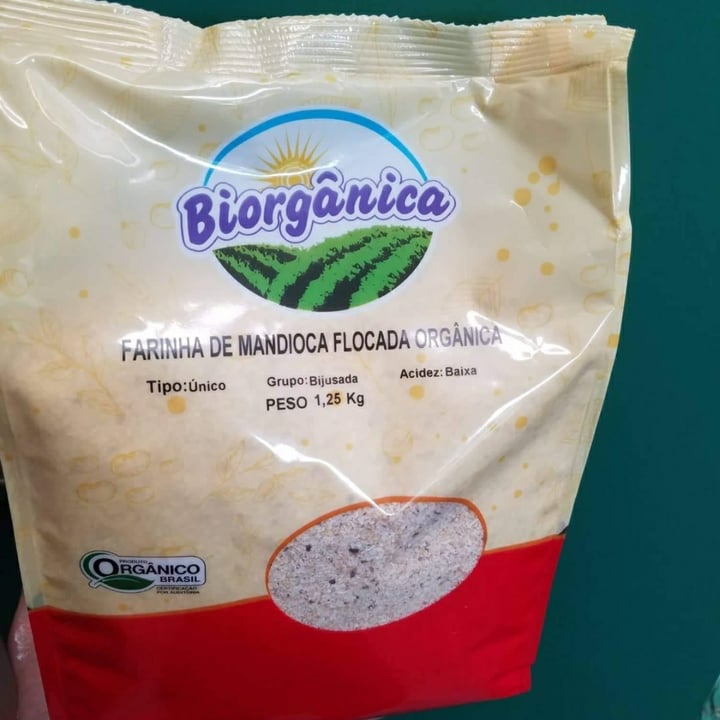 review photo of Biorganica produtos orgânicos Farinha de mandioca orgânica shared by @fabianoaa on 08 May 2022 - review