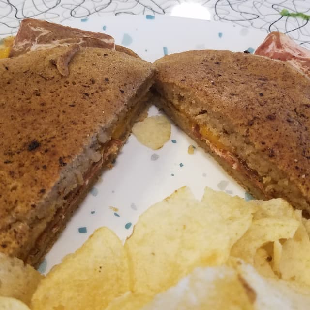 Photo of the dish “Pancake Grilled Cheese”