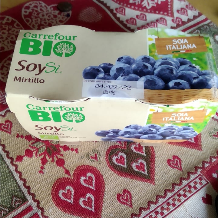 photo of Carrefour Bio Soysì Al Mirtillo shared by @jerrymouse on  18 Sep 2022 - review