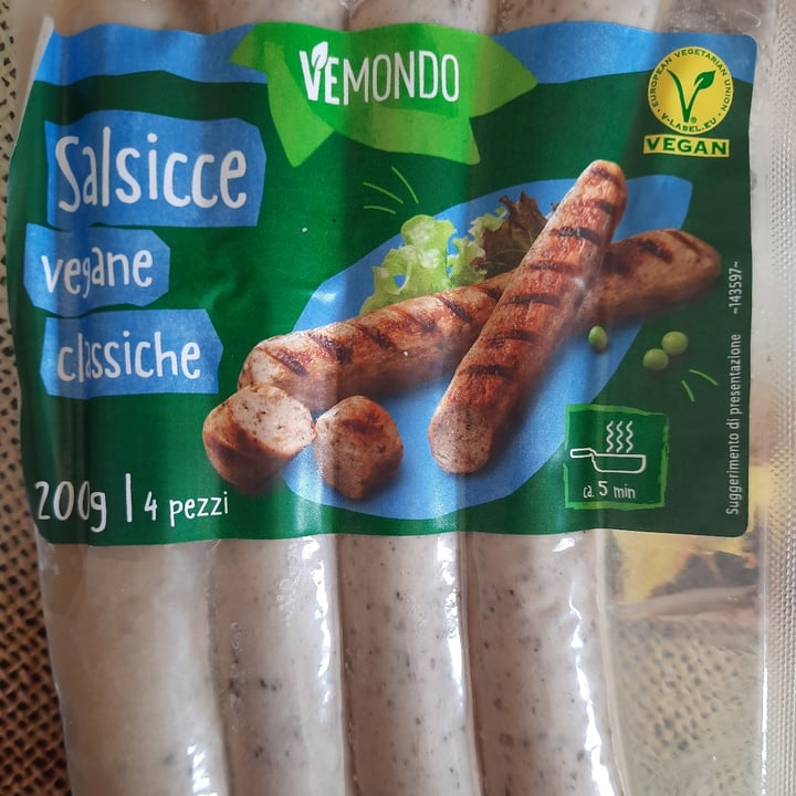 photo of Vemondo Salsicce Vegane Classiche shared by @anemos on  15 Aug 2022 - review