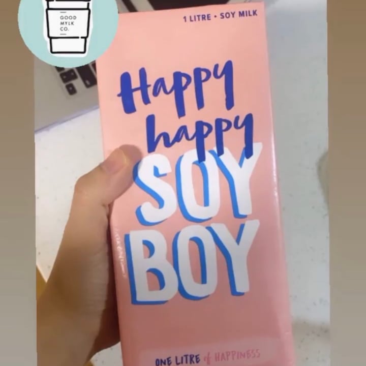 photo of Happy Happy Soy Boy Soy Milk shared by @hedgeshogs on  07 Feb 2021 - review