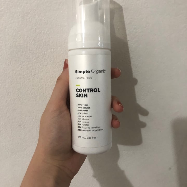 photo of Simple Organic Timeless Skin Espuma Facial shared by @marianasouza on  19 Sep 2021 - review
