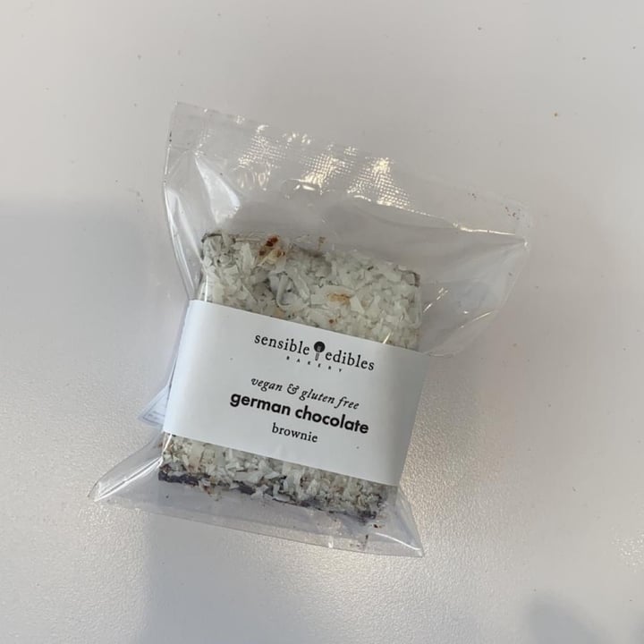 photo of Sensible Edibles German chocolate cookie shared by @ivanjimenes on  07 Jul 2020 - review