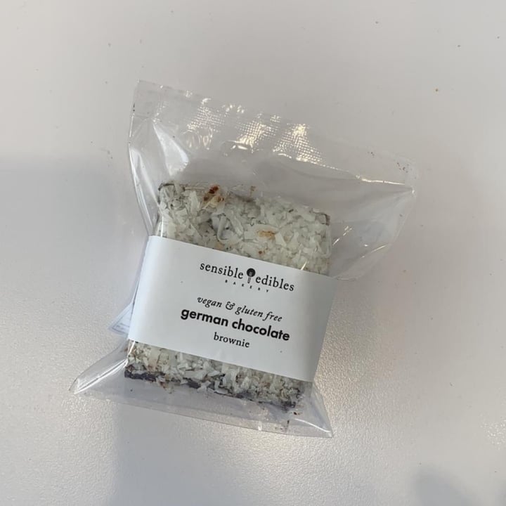 review photo of Sensible Edibles German chocolate cookie shared by @ivanjimenes on 07 Jul 2020 - review