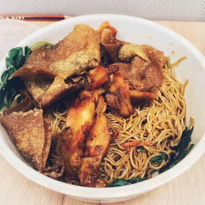 photo of Healthy Vegetarian Food Wanton Noodle shared by @katrinachew on  12 Jun 2020 - review