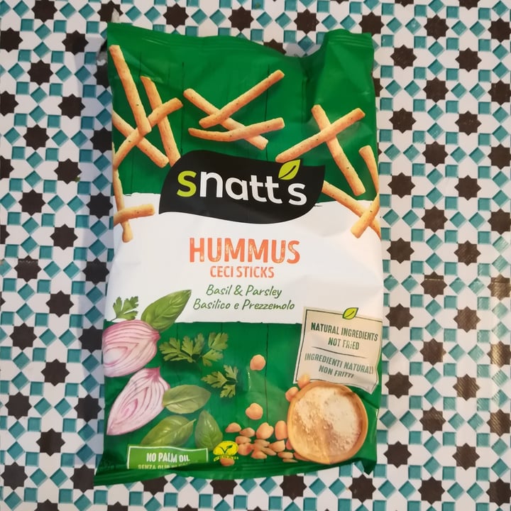 review photo of snatt’s Hummus ceci sticks basil & parsley shared by @creuzadema on 21 Oct 2022 - review