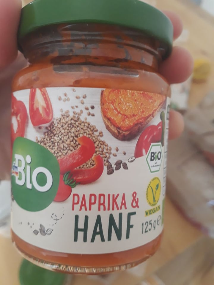 photo of dmBio Paprika & Hanf Aufstrich shared by @elisa9900 on  08 Apr 2020 - review