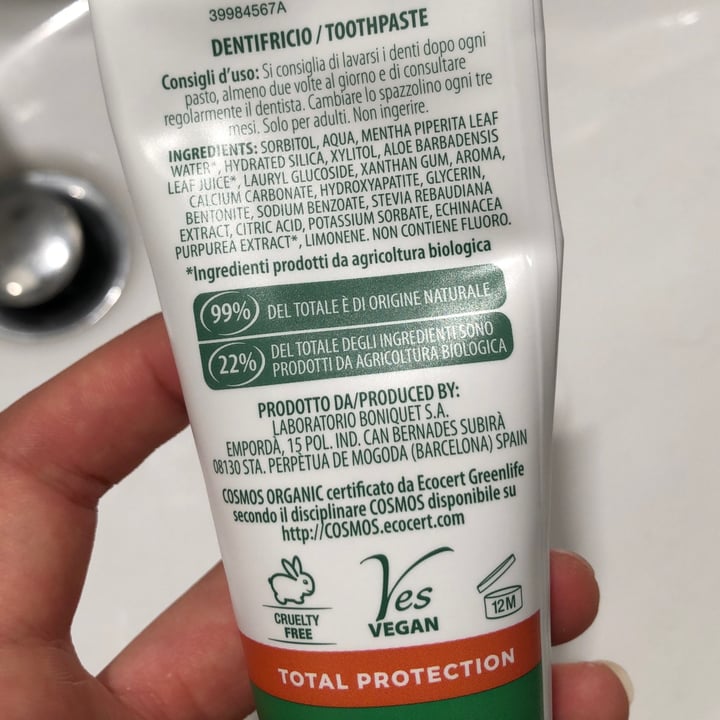 review photo of Biolis Nature Dentifricio Menta Echinacea Bio shared by @piccolacucinadicasa on 16 Jun 2022 - review