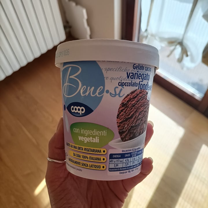 review photo of Bene.Si coop Gelato Cacao Variegato Fondente shared by @skimo80 on 14 Apr 2022 - review