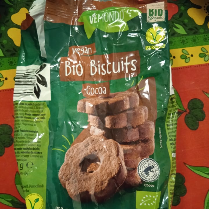 photo of Vemondo  Vemondo vegan bio biscuits cocoa shared by @cristinalbis on  20 Jan 2022 - review