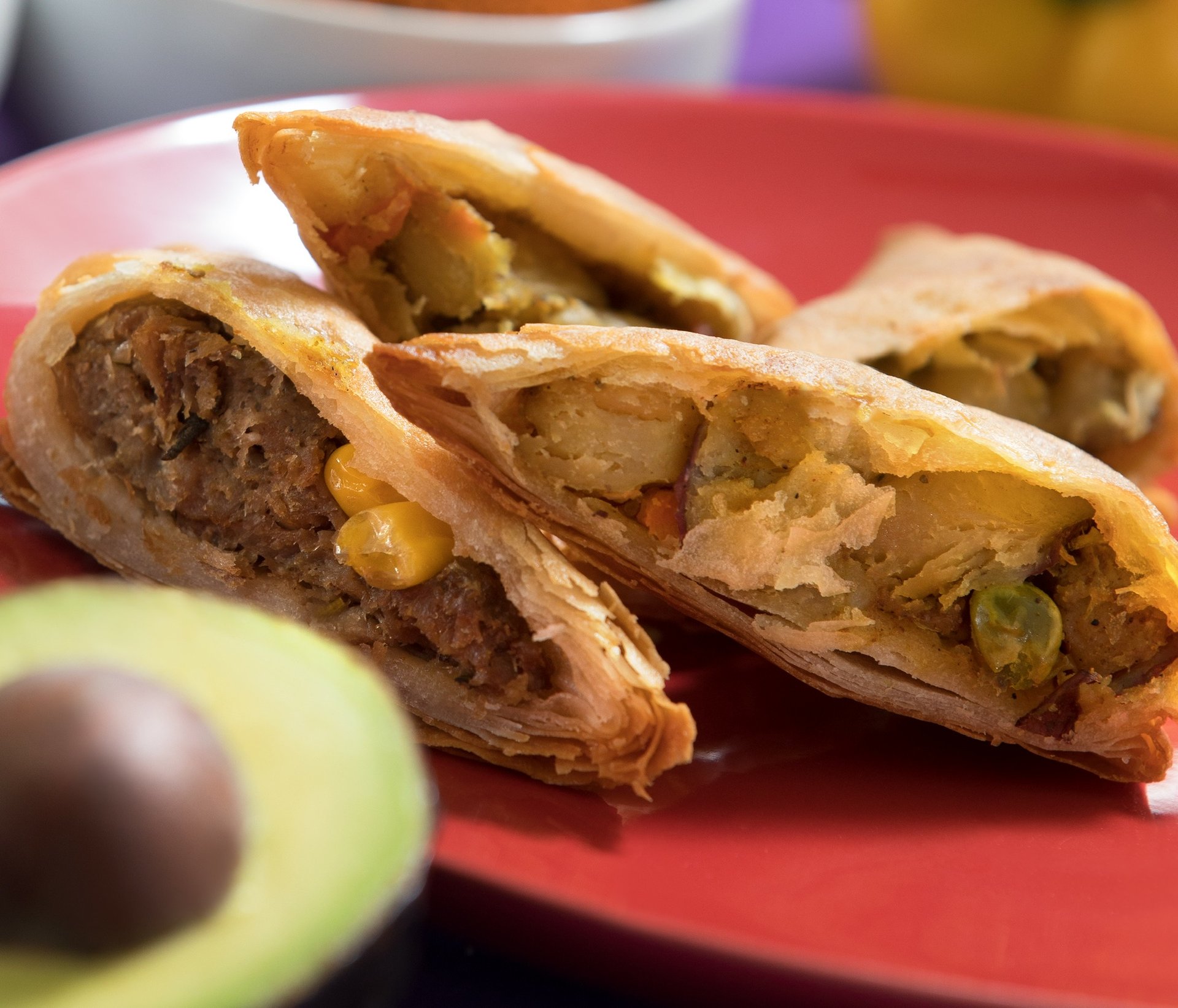 Manna International Street Food Red Potato Samosa Reviews | abillion