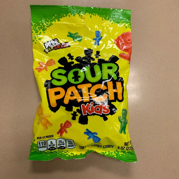 photo of Sour Patch Kids Sour patch kids Soft & chewy candy shared by @huiwang on  29 Oct 2021 - review