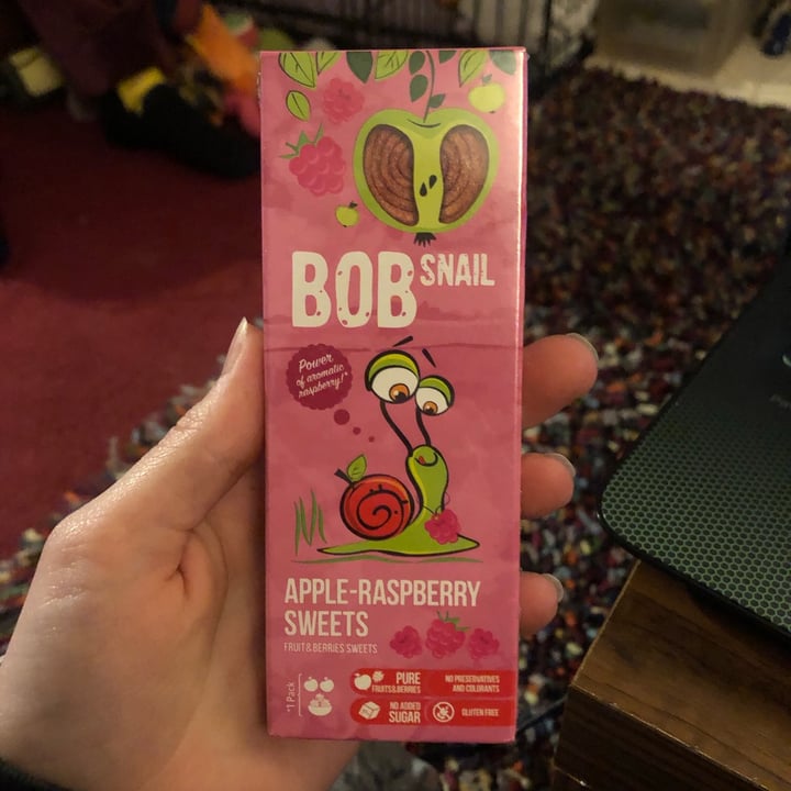 photo of Bob Snail Apple and Raspberry Sweets shared by @aspersum on  28 Sep 2020 - review