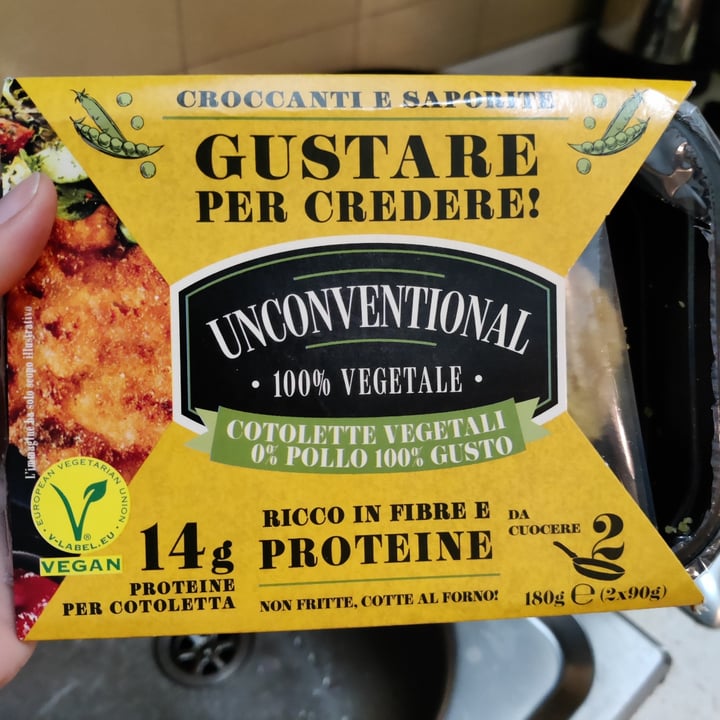 photo of Unconventional Cotolette Vegetali 0% Pollo 100% Gusto shared by @airafree90 on  06 Dec 2022 - review