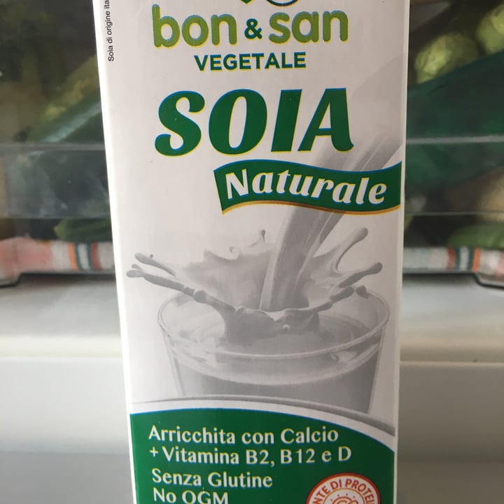 photo of Bon e San vegetale Bevanda Vegetale Sdi Soia Naturale shared by @luciaveg on  16 Apr 2022 - review