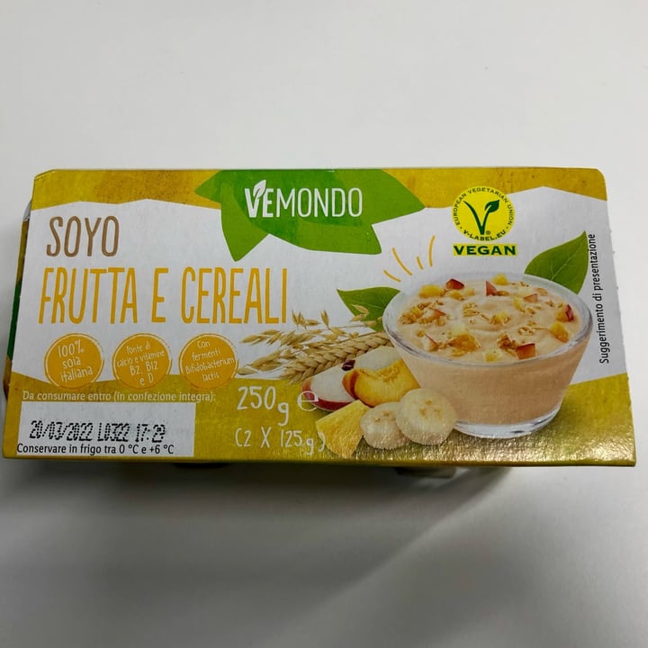 photo of Vemondo Soyo frutta e cereali shared by @glottaveg93 on  26 Feb 2022 - review