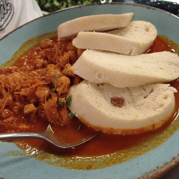 photo of Vegan's Prague goulash with dumplings shared by @albetty on  17 Aug 2022 - review