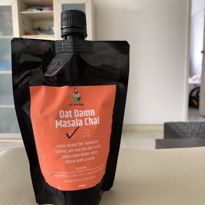 photo of The Chai Baba Oat Damn Masala Chai shared by @meixin2603 on  28 Aug 2020 - review