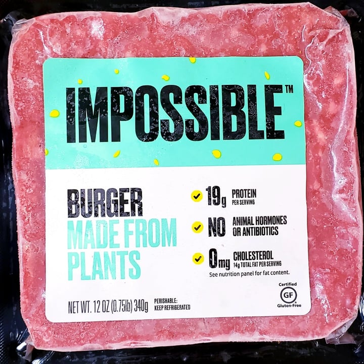 photo of Impossible Foods Impossible Meat shared by @veganmeg on  14 Sep 2021 - review