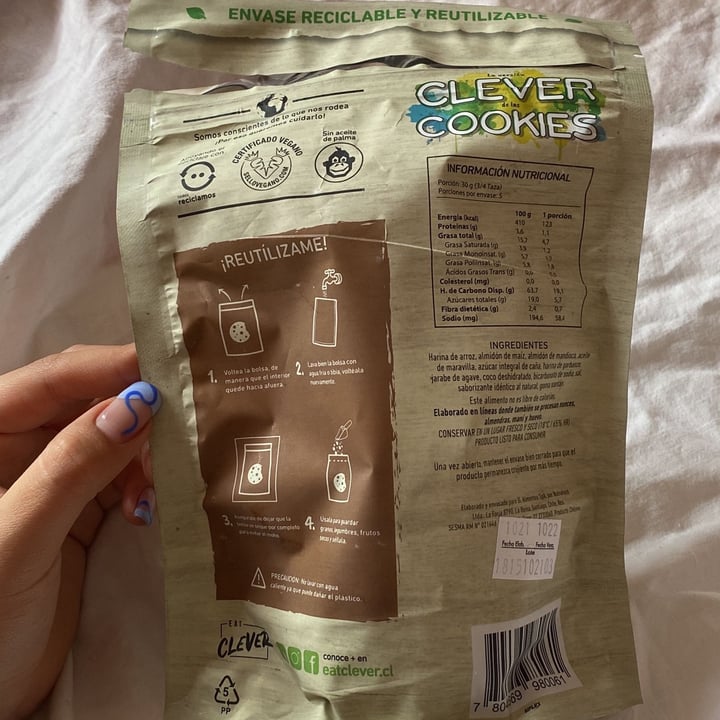 photo of Eat Clever Cookies de coco y limón formato familiar shared by @mauradiaz on  20 Dec 2021 - review