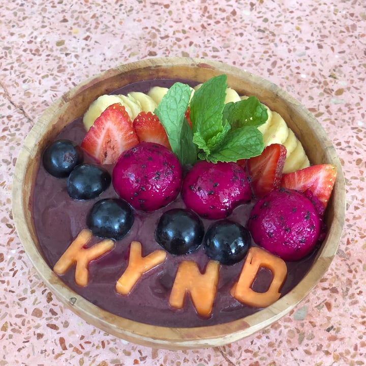 photo of KYND COMMUNITY Acai bowl shared by @baliveganclub on  23 Sep 2020 - review