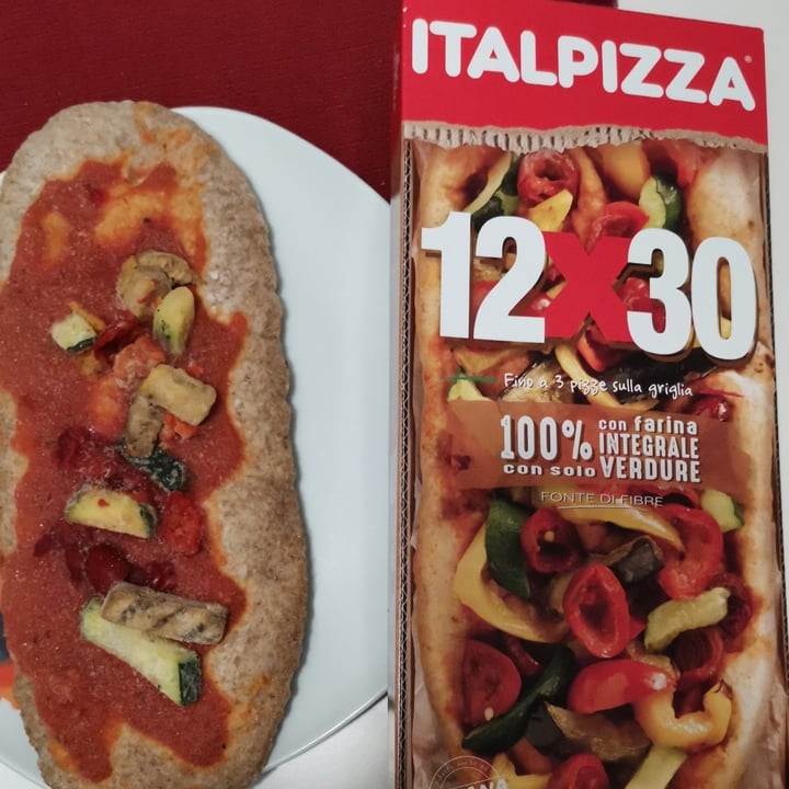 photo of Italpizza pizza con farina integrale e verdure shared by @paolocali on  26 Nov 2021 - review