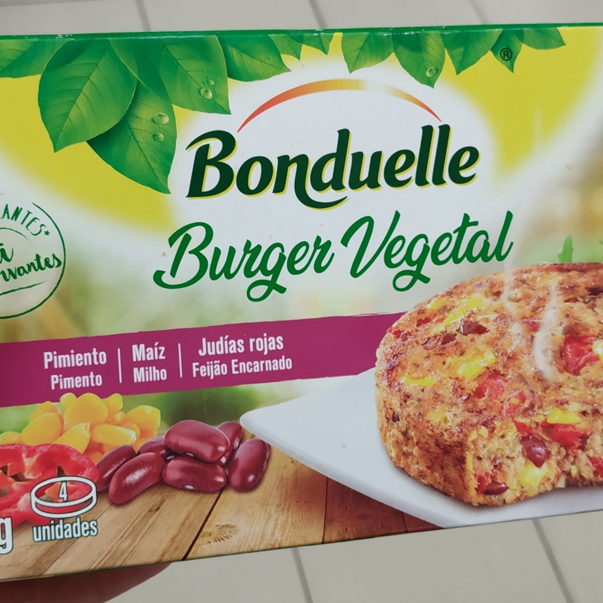 Burger vegetal from Bonduelle - Vegan Product Reviews & Ratings | abillion
