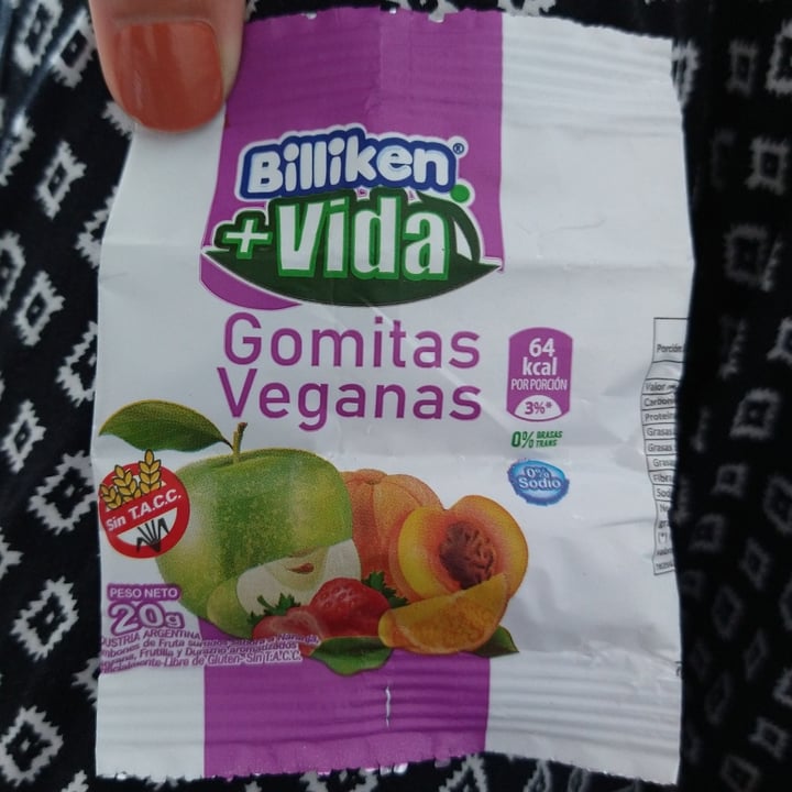 photo of Billiken Billiken +Vida Gomitas Veganas shared by @minerva0 on  04 Dec 2020 - review