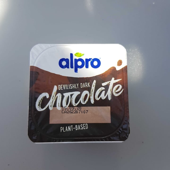 photo of Alpro Devilish Dark Chocolate Dessert shared by @lolamel on  21 Aug 2020 - review