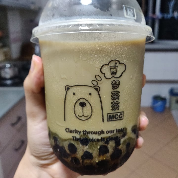 photo of Mong Cha Cha Cafe 梦茶茶 Hojicha Boba Bubble Tea shared by @qianyu on  11 Aug 2020 - review
