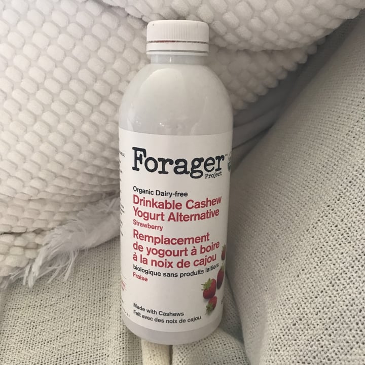 photo of Forager Project Probiotic cashewmilk yogurt strawberry shared by @daphnet on  09 Jul 2021 - review