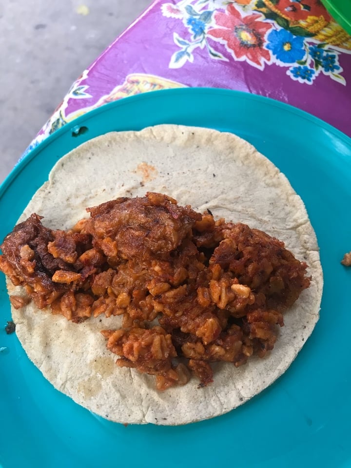 photo of Vegetal Taco De Chicharrón Prensado shared by @marianavite on  28 Dec 2019 - review