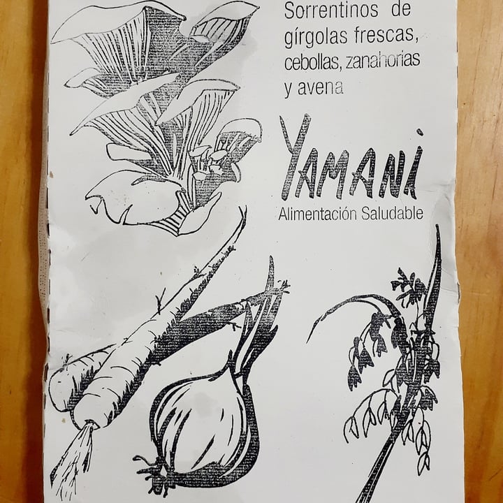 photo of Yamani Alimentos Sorrentinos de Gírgolas Frescas, Cebollas, Zanahorias y Avena shared by @lalaveg on  01 Nov 2020 - review