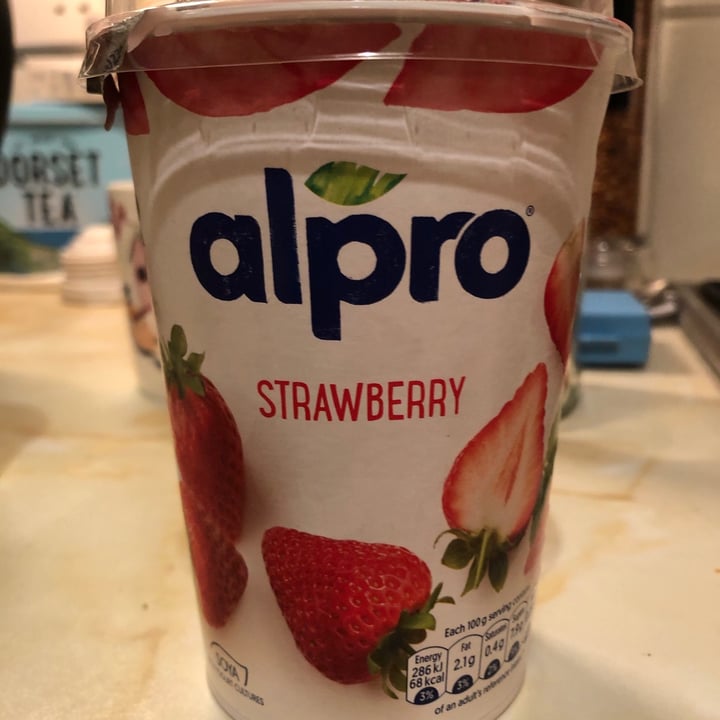photo of Alpro Strawberry Yogurt shared by @jasonb01 on  08 Sep 2020 - review