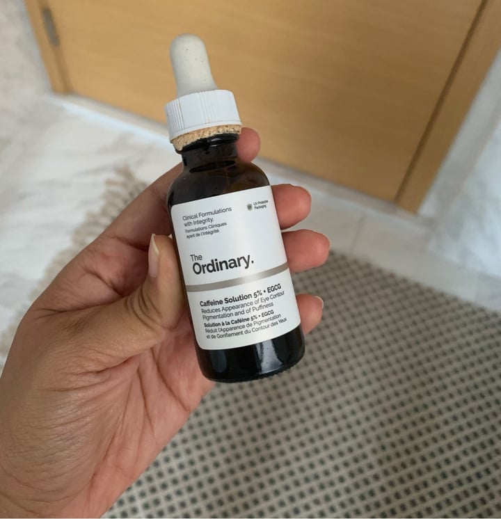 photo of The Ordinary Caffeine Solution 5% + EGCG shared by @swetasahu on  18 Apr 2020 - review
