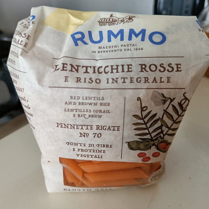 review photo of Rummo Pennette Rigate Di Lenticchie Rosse E Riso Integrale shared by @gretaval on 12 Mar 2022 - review