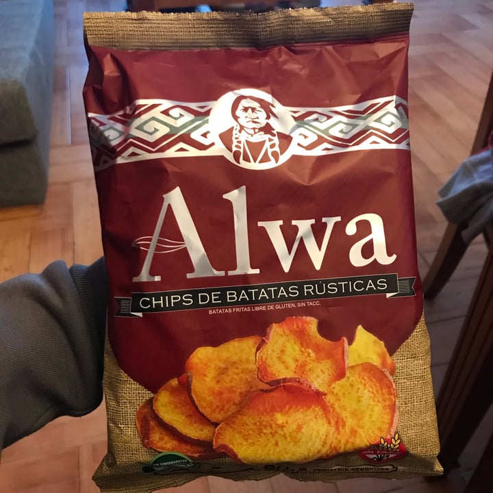 photo of Alwa Chips de batatas rústicas shared by @sechague on  22 Oct 2021 - review