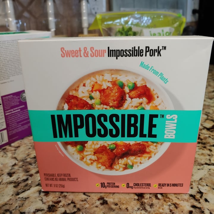 photo of Impossible Foods Sweet and Sour Bowl shared by @thundergleep on  08 Oct 2022 - review