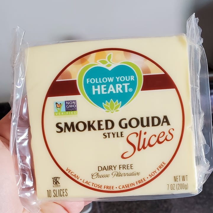 photo of Follow your Heart Smoked Gouda Style Slices shared by @lucyfoxx on  05 Feb 2021 - review