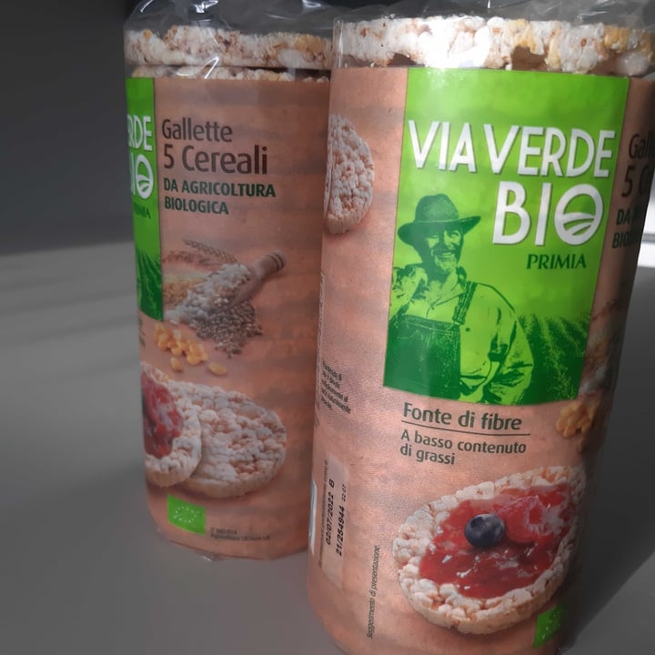 photo of Via Verde Bio Gallette di riso shared by @gemmaveg on  17 Aug 2021 - review