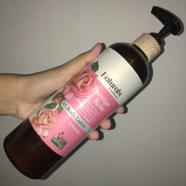 photo of Watsons Prestige Rose Body Lotion shared by @mahkotadiana on  19 May 2020 - review